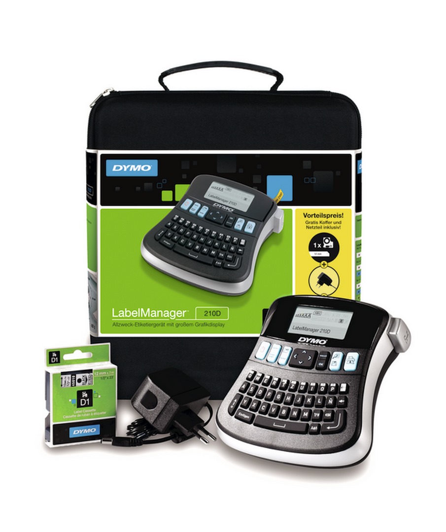 Drukarka etykiet Dymo LabelManager 210D zestaw walizkowy 2094492